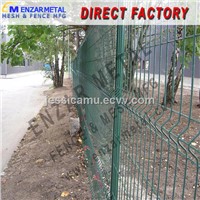 Welded Wire Mesh Panel Fence/Powder Coated Welded Panel Fence