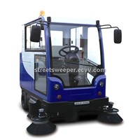 automatic totally enclosed type street sweepers/high quality street sweepers/electric street sweeper