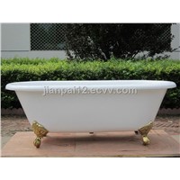 china cast iron bathtubs with foot  manufacturer