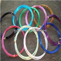 colored craft aluminum wire/colored aluminum for jewelry making