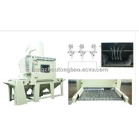 conveyor automatic sandblasting machine