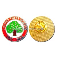 customized brass enamel pin badges-bg036