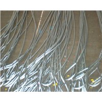 galvanized steel spliced press wire rope sling