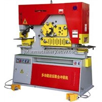 hydraulic sheet metal punching and cutting machine ironworker