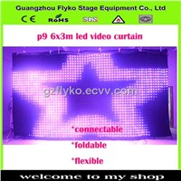 p110 full color led dot light video screen