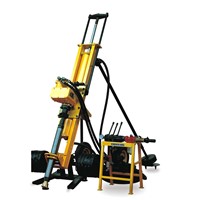 portable mobile  water well DTH rock drill China
