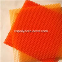 Red PC Honeycomb for Decoration