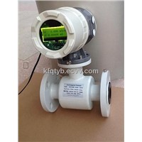 sand cement grout flow meter