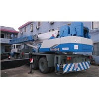 Used Tadano TG500E Truck Crane / Tadano 50ton Truck Crane