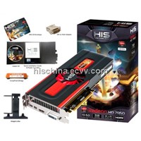 HIS AMD Radeon HD7950 Fan 3GB GDDR5 PCI-E GPU Graphics Card