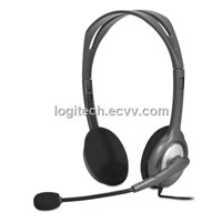 Logitech H110 3.5mm Connector Stereo Headset Headphone