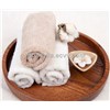 organic natural color cotton bath towel