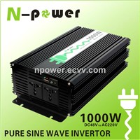 1000W Pure Sine Wave DC48V to AC220V Power Inverter with USB