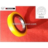 Bonded rubber spacers