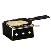 Candle Light Raclette Black