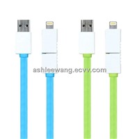 Flat Lightning cable with MFI