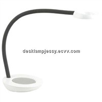 Flexible LED table lamp L3-829187 white good for reading with touch dimmer switch