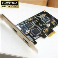 1080 pcie video capture card,HDMI Video Grabber Card with AV, S-Video, Ypbpr, HDMI