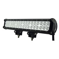 17 Inch 108W Dual Row LED Light Bar Truck SUV ATV UTV 4WD Fog Light Driving Light