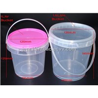 1.5l Plastic Bucket, Clear Bucket, Food Containers