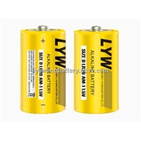 2014 Wholesale LR14 Alkaline Batteries, C Size with 1.5V, High-capacity, CE, RoHS-marked