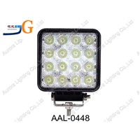 4'' magnetic hanging car accessory 48w  led work light supplier AAL-0448