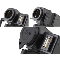 5V/12V DC station for motorcycle, atv, utv, snow bike ect.