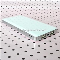 8000mAh Lithion polymer battery 1A and 2A option output can charge for ipod,pad