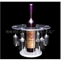 Acrylic Wine Holder and Stand