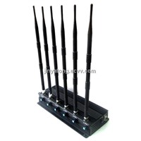 Adjustable 15W VHF and UHF jammer