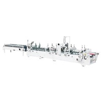 Automatic Pre-Folder and Crash Lock Bottom Corrugated Paperboard Folder Gluer