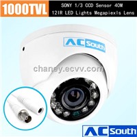 CMOS 1000TVL Mini Dome Camera Security Camera IR Night Vision Indoor &amp;amp; Outdoor Waterproof Camera