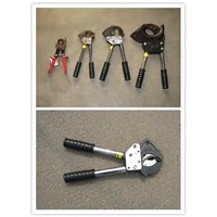 Cable cutter with ratchet system,Cable scissors