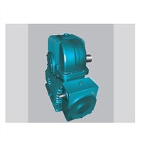 Circular Cylindrical Double Stage Worm and Gear - Worm Reducer
