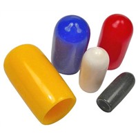 Color Plastic End Caps,Round End Cap