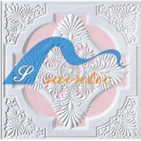 Colorful gypsum ceiling tile