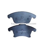 Composite brake pads professional brake pad production lines for automotive brake pads D1653-8882