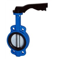 DN40~600 Soft Seated wafer Butterfly Valve