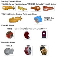 Dali Brand Pneumatic Air Motor Starter Motor Piston Motor Gear Motor Vane Motor