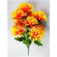 Delicated 12 Heads Chrysanthemum Artificial Flowers Bouquet