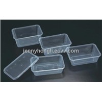 Disposable Lunch Box ,Plastic Lunch Box ,Food Container ,Clear Colour with Logo design