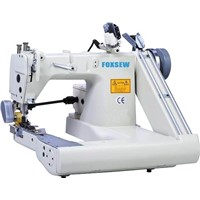 Double Needle Feed-off-the-Arm Sewing Machine (with External Puller)