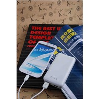 Dual USB 1A-2.1A 10000mah Mobile Phone and Tablet PC Universal Power Pack for Promotiona and Gift