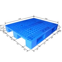 Europe Plastic Pallet 1200*1000 for Rack