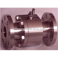 Forged steel flanged ball valve