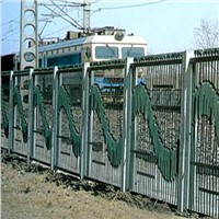 Galvanized steel Railway Fence (professional manufacturer)