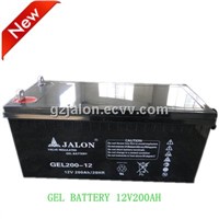 Gel battery 12V200AH