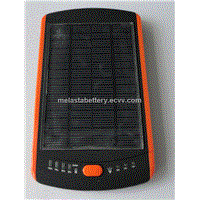 High Capacity 23000mAh multifunctional LiPo Solar powered Chargers with Flashlight