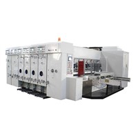 High Speed Automatic Flexo Printing and Slotting Machine