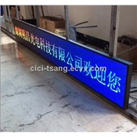 Hot Products High Brightness Waterproof Outdoor P10 Led Module Blue